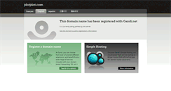 Desktop Screenshot of jdotjdot.com